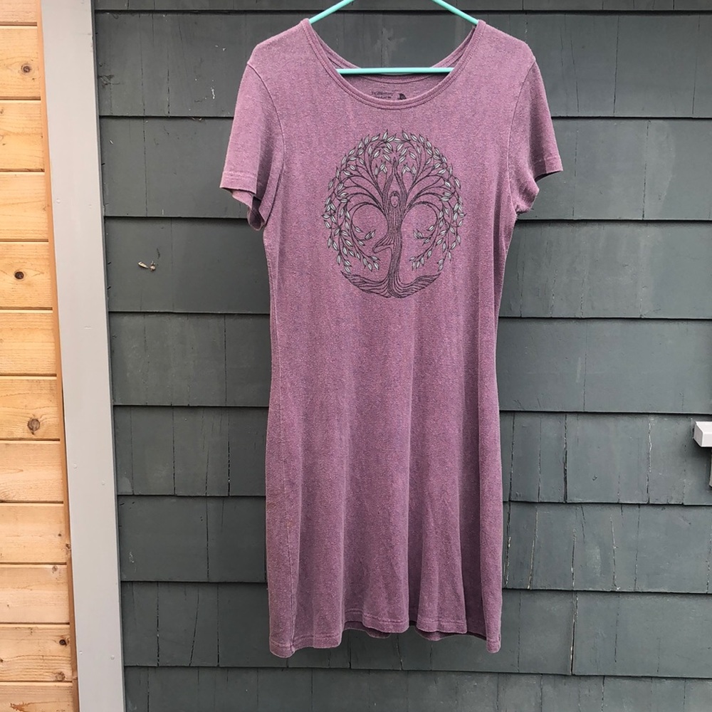 Organic cotton & hemp tee shirt dress
